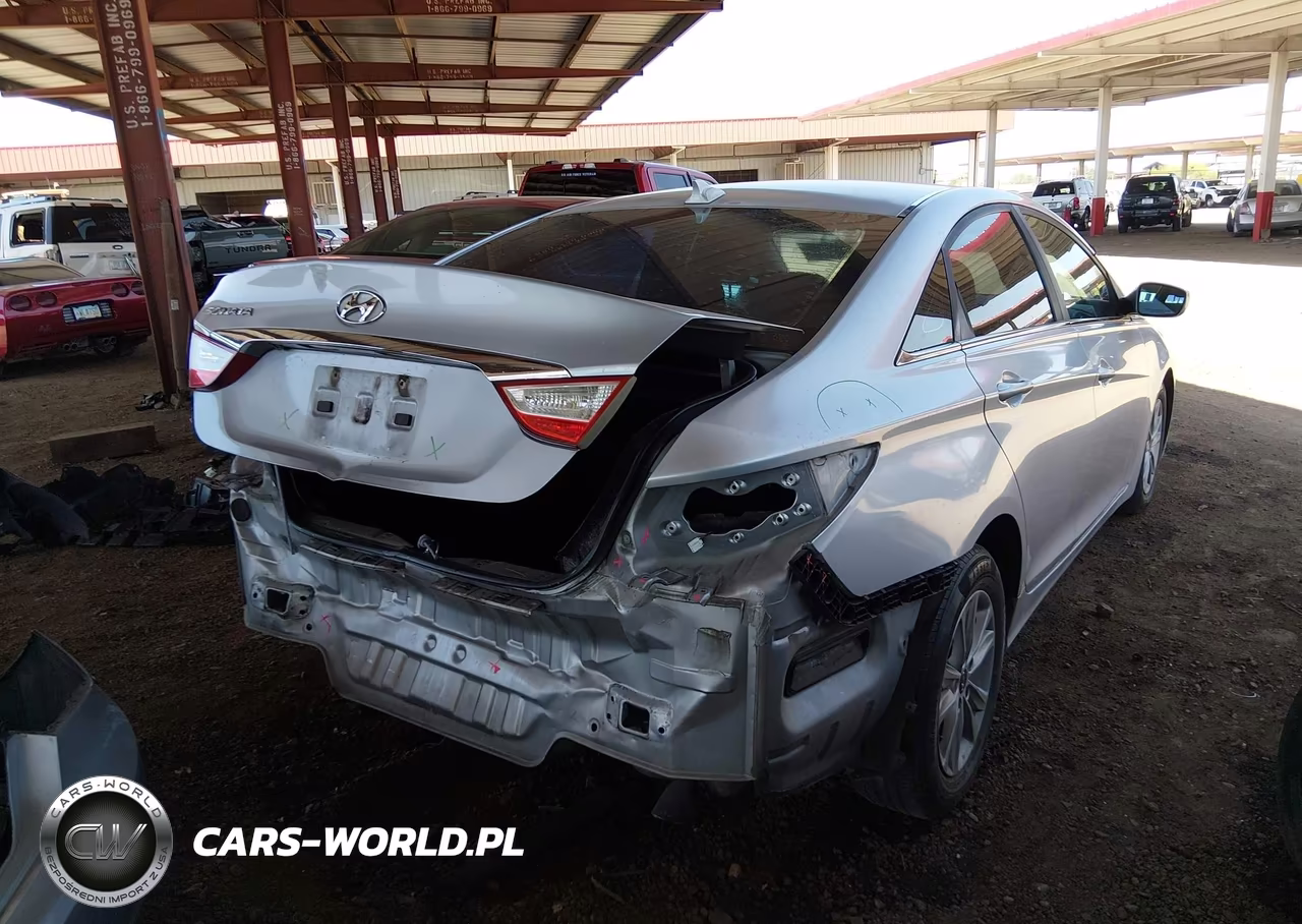 2012 Hyundai Sonata Gls VIN:5NPEB4AC6CH474123 - 4