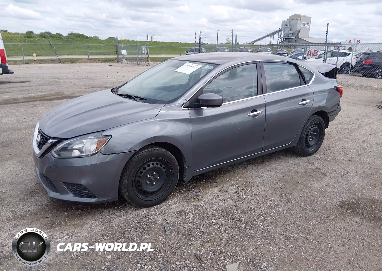 2017 Nissan Sentra Sv VIN:3N1AB7AP4HY284790 - 2
