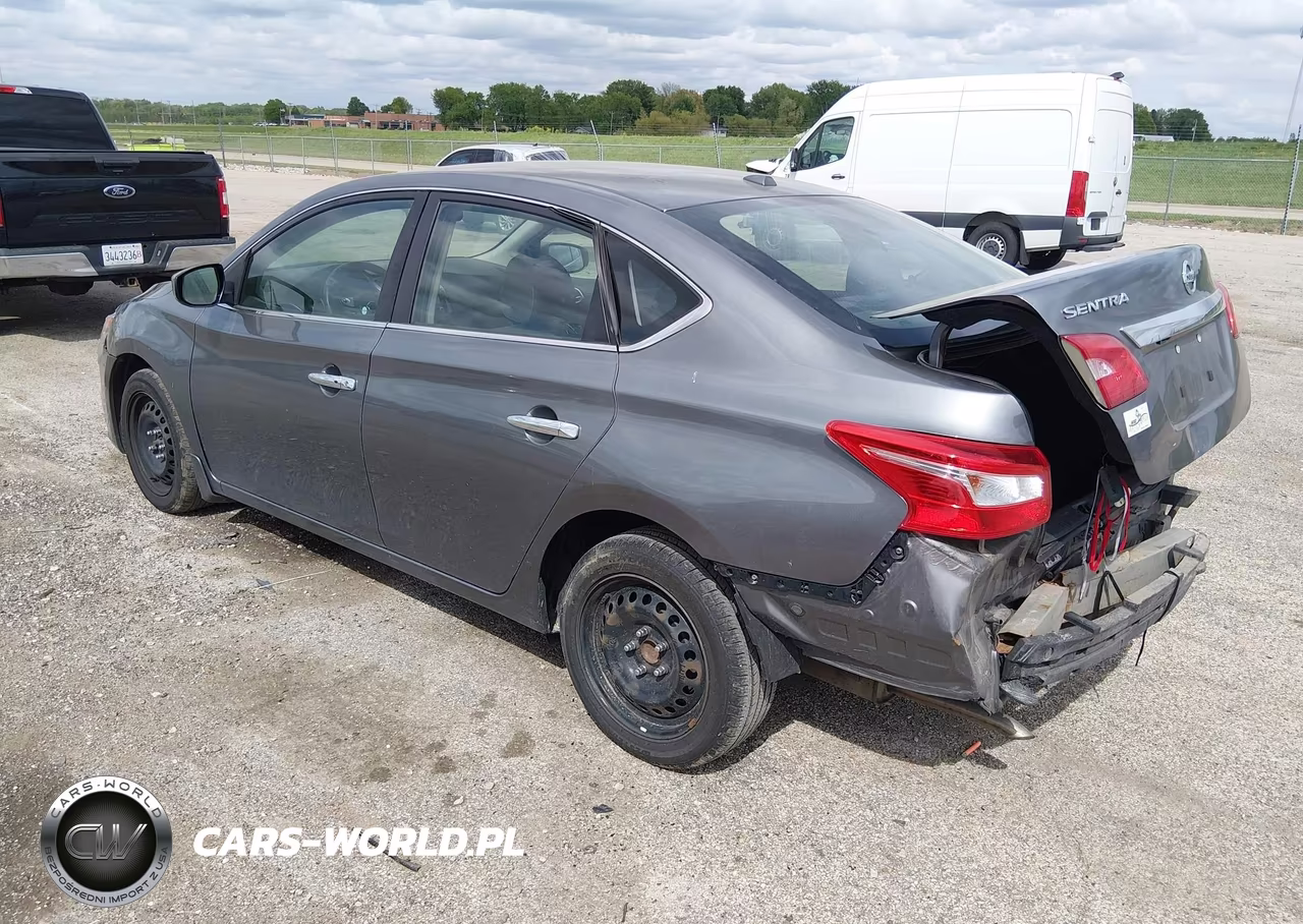 2017 Nissan Sentra Sv VIN:3N1AB7AP4HY284790 - 3