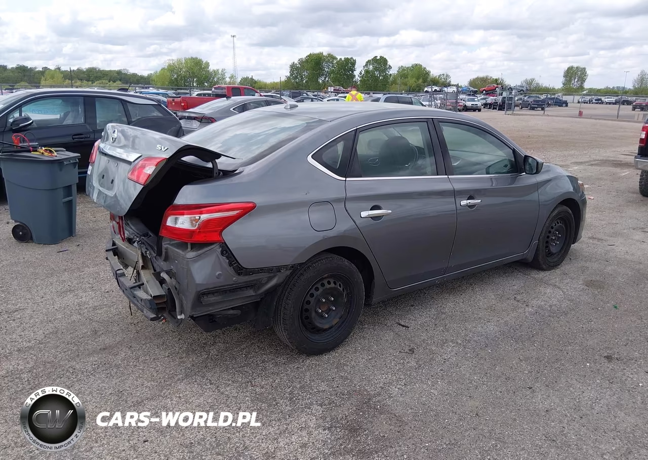 2017 Nissan Sentra Sv VIN:3N1AB7AP4HY284790 - 4