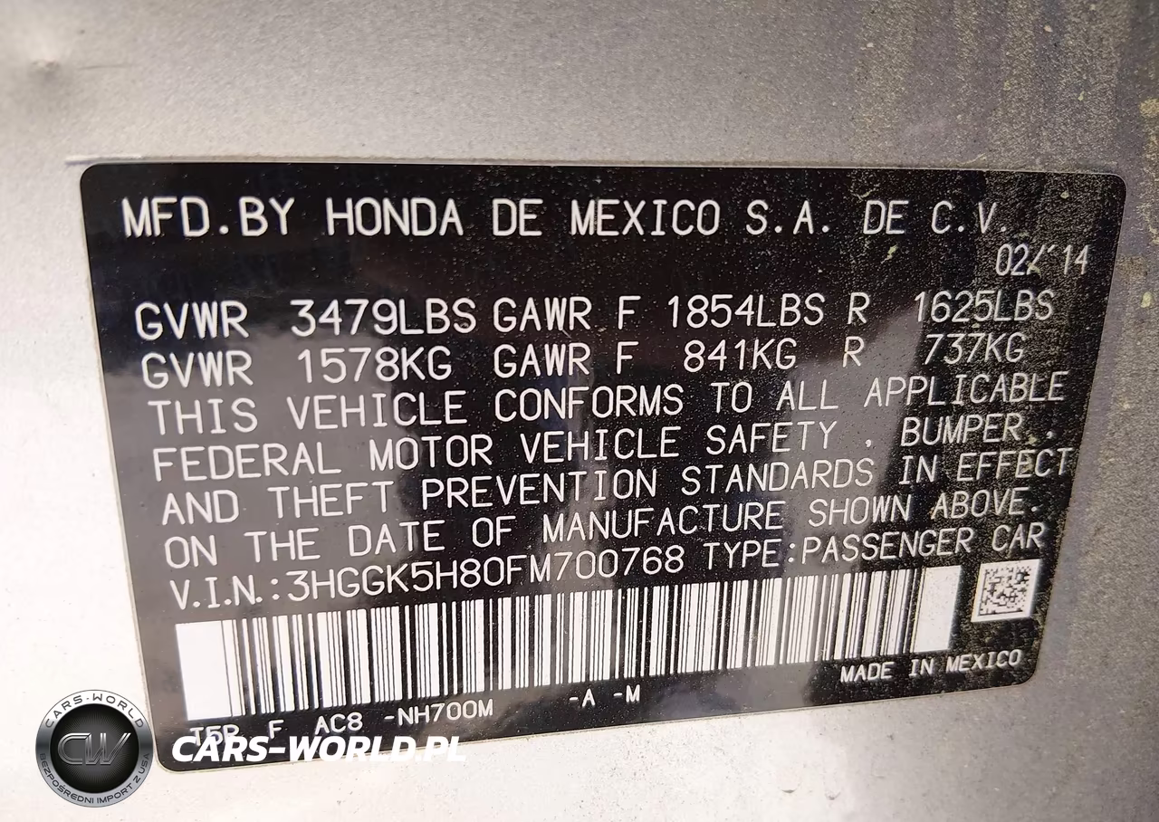 2015 Honda Fit Ex-Ex-L VIN:3HGGK5H80FM700768 - 9