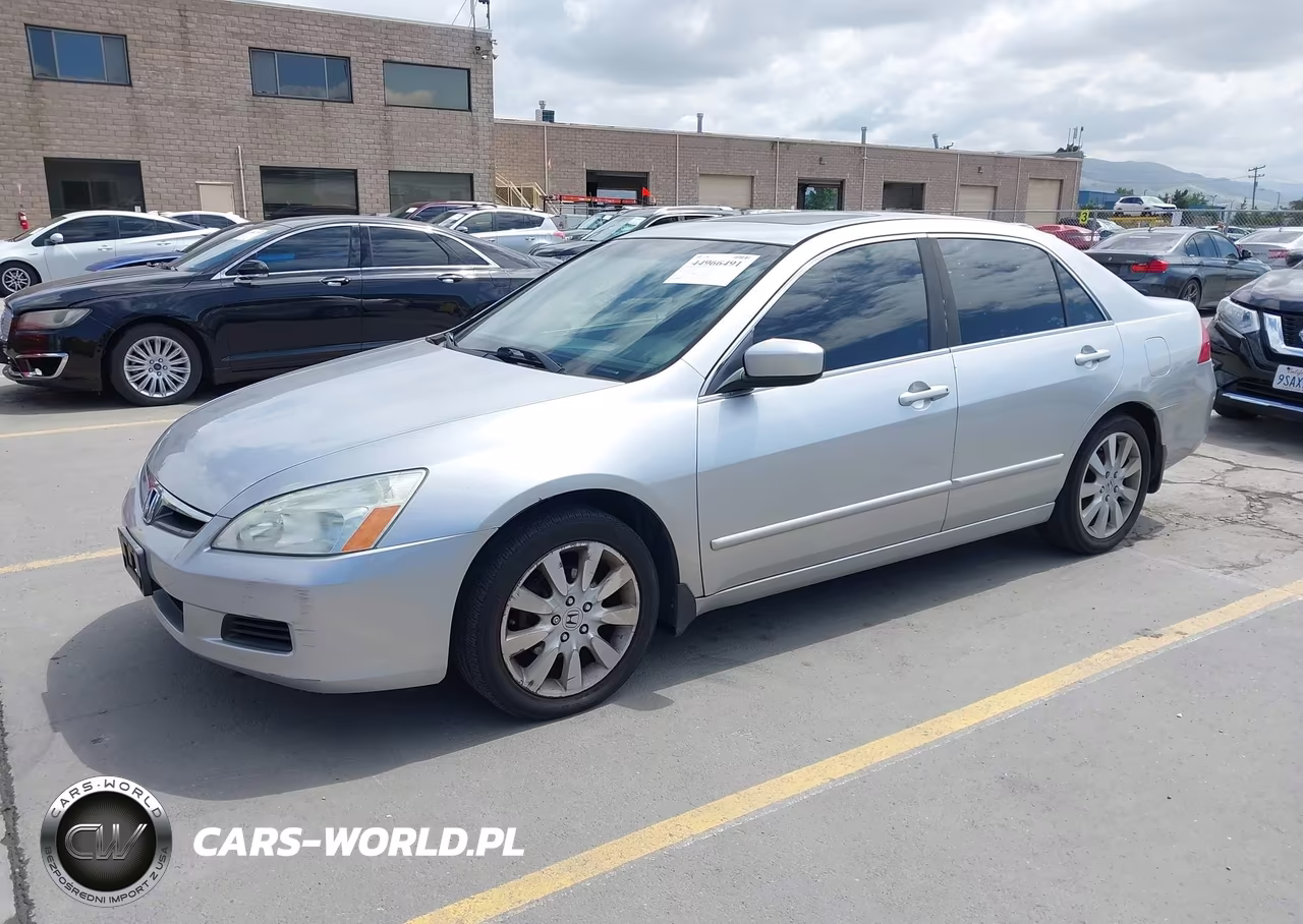 2007 Honda Accord 3.0 Ex VIN:1HGCM66507A074080 - 2