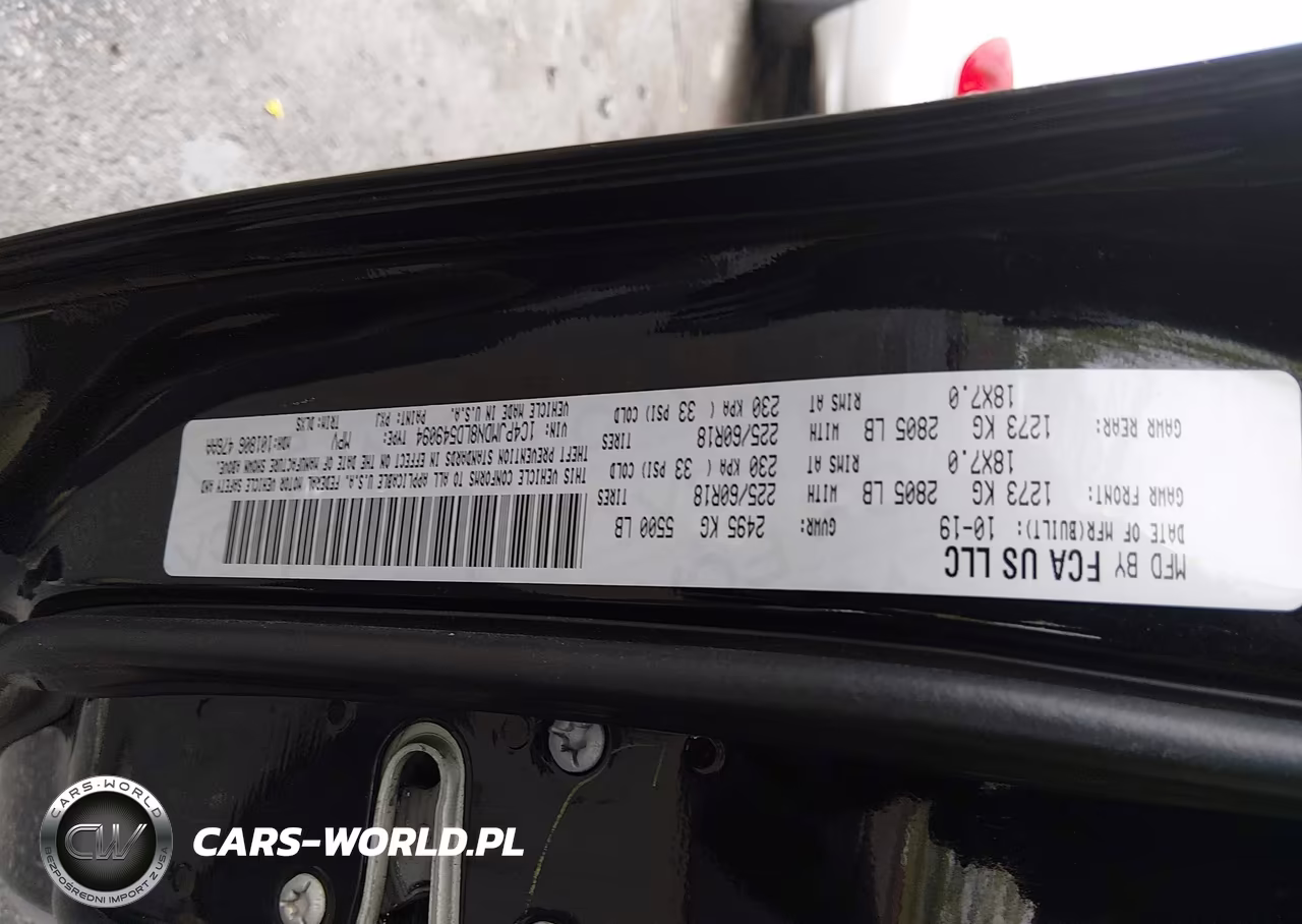 2020 Jeep Cherokee Limited 4X4 VIN:1C4PJMDN8LD549094 - 9