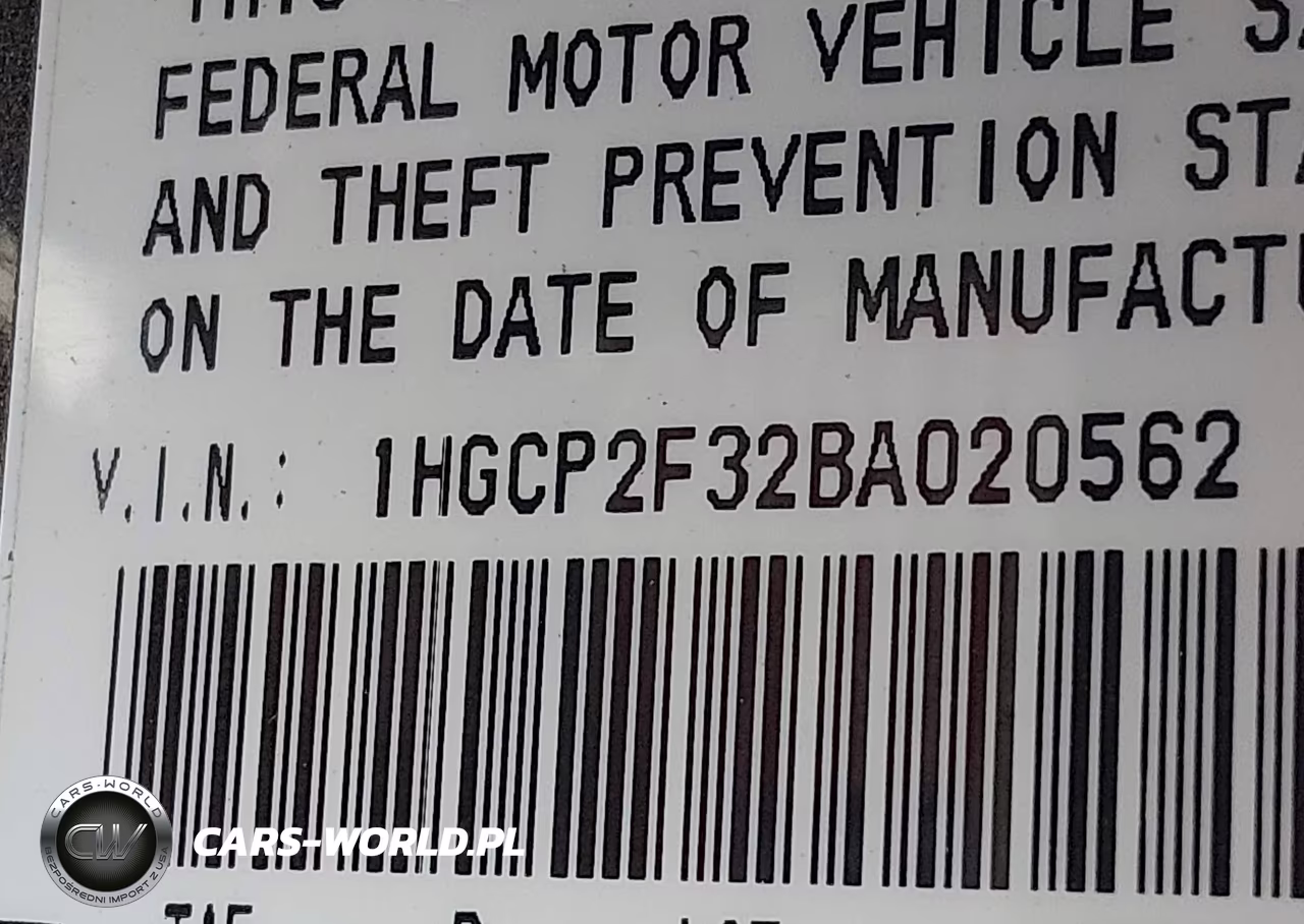 2011 Honda Accord 2.4 Lx VIN:1HGCP2F32BA020562 - 9