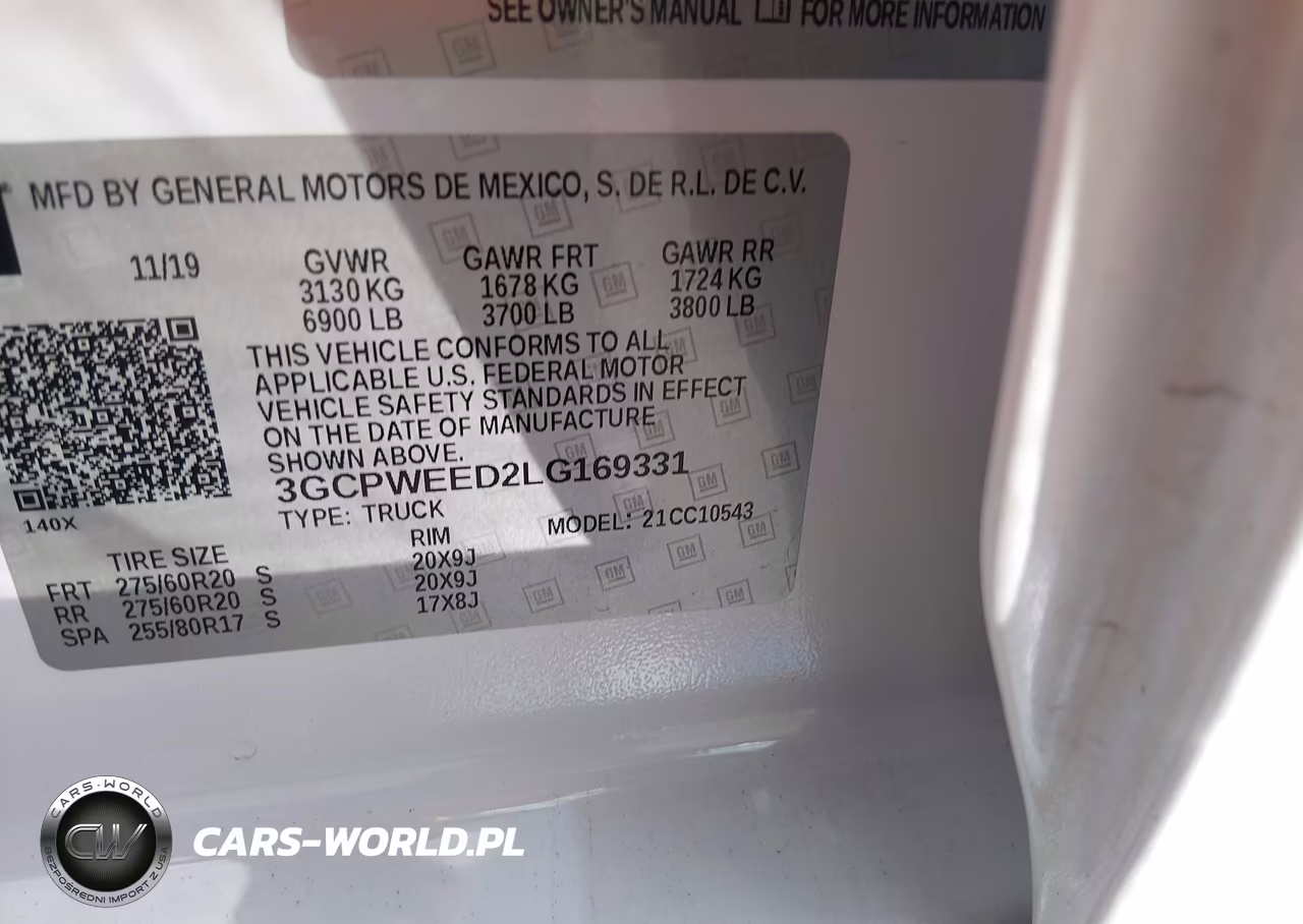 2020 Chevrolet Silverado 1500 2Wd Short Bed Ltz VIN:3GCPWEED2LG169331 - 9