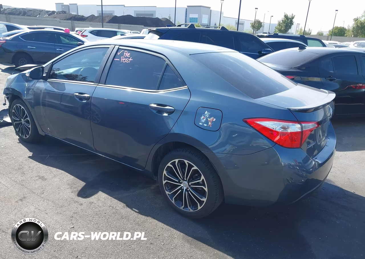 2014 Toyota Corolla S Plus VIN:2T1BURHE8EC177314 - 3