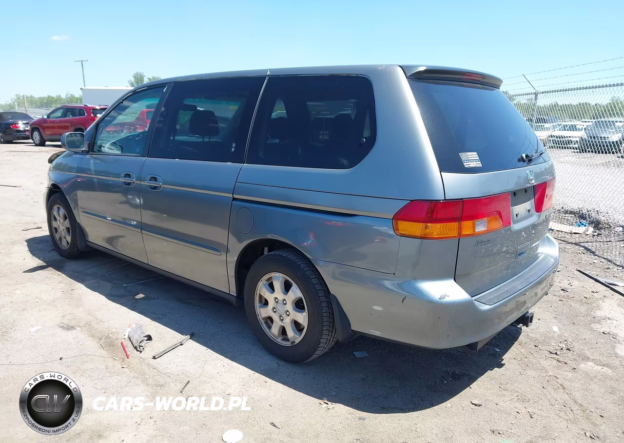 2002 Honda Odyssey Ex VIN:5FNRL18632B004383 - 3
