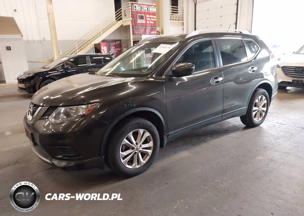 2016 Nissan Rogue Sv VIN:KNMAT2MV4GP715944 - 2