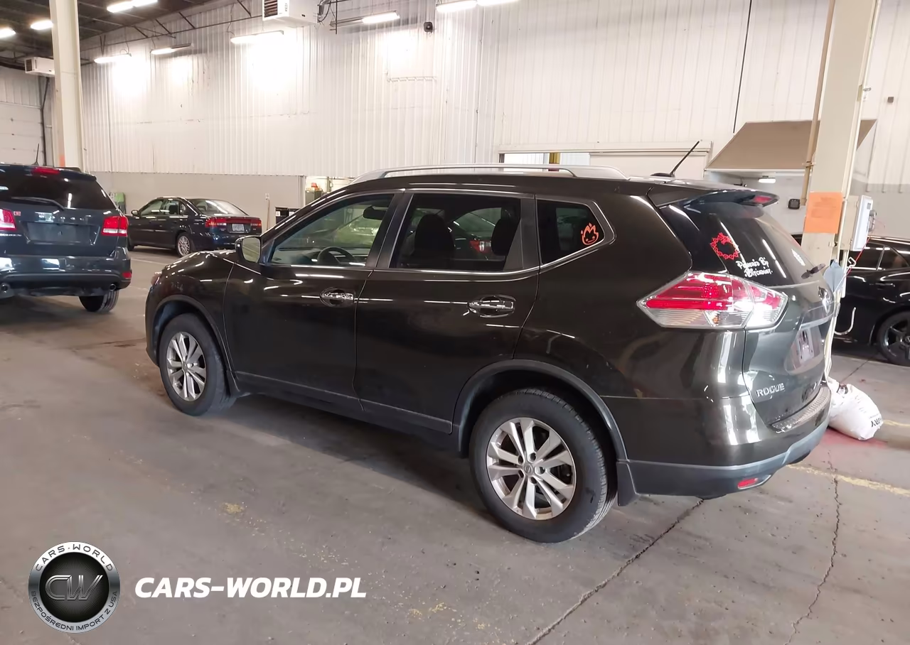 2016 Nissan Rogue Sv VIN:KNMAT2MV4GP715944 - 3