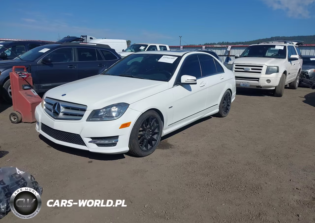 2012 Mercedes-Benz C 250 Sport VIN:WDDGF4HB9CR208703 - 2