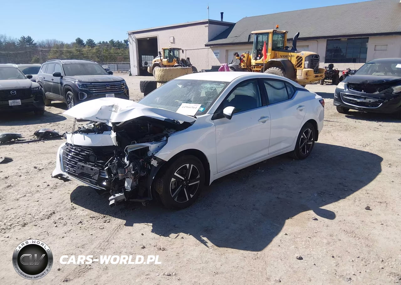 2025 Nissan Sentra Sv VIN:3N1AB8CV6SY409796 - 2