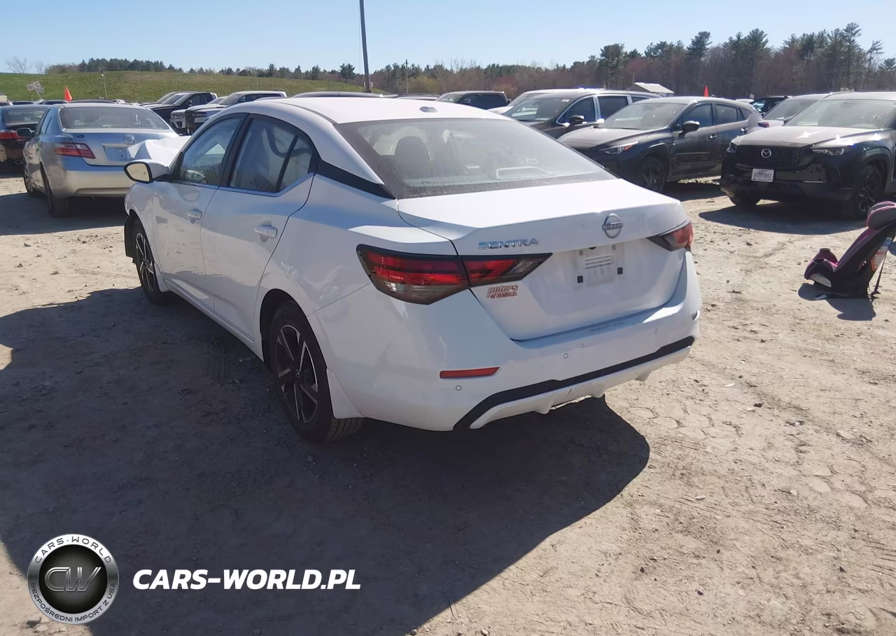 2025 Nissan Sentra Sv VIN:3N1AB8CV6SY409796 - 3