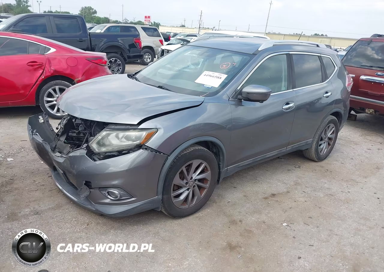 2016 Nissan Rogue Sl VIN:5N1AT2MT6GC748364 - 2