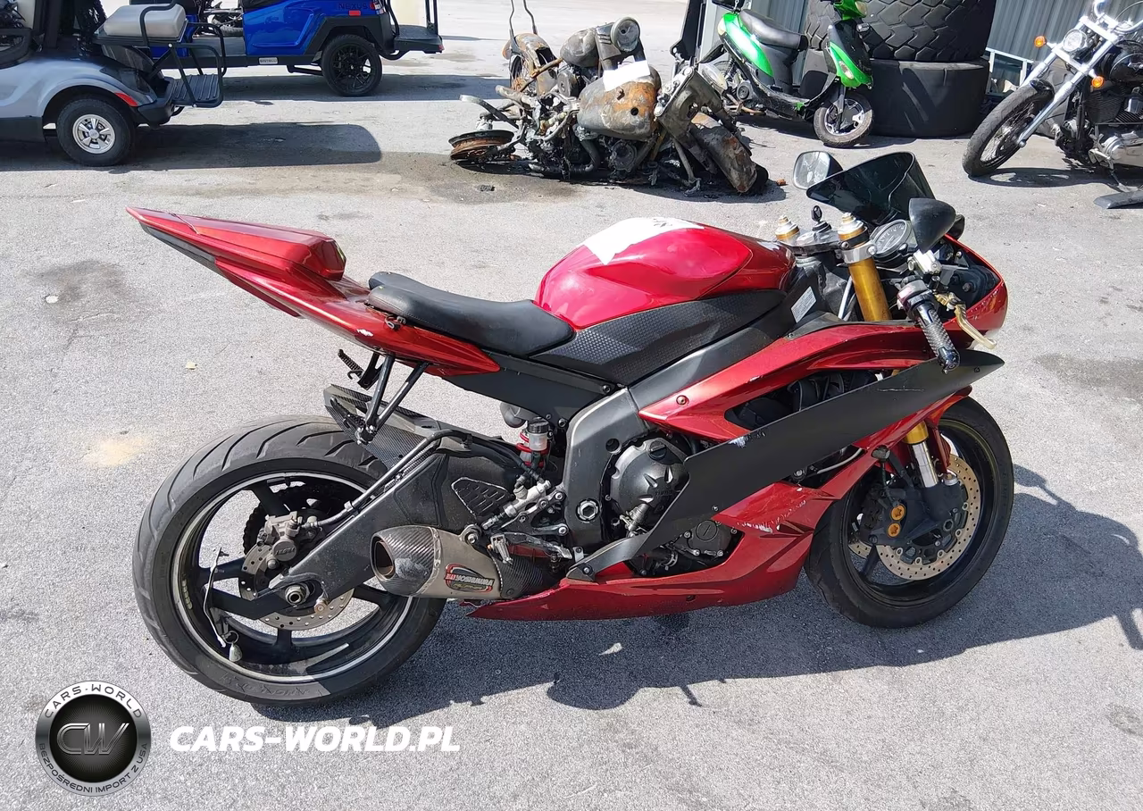 2007 Yamaha Yzfr6 L VIN:JYARJ12E37A019774 - 12