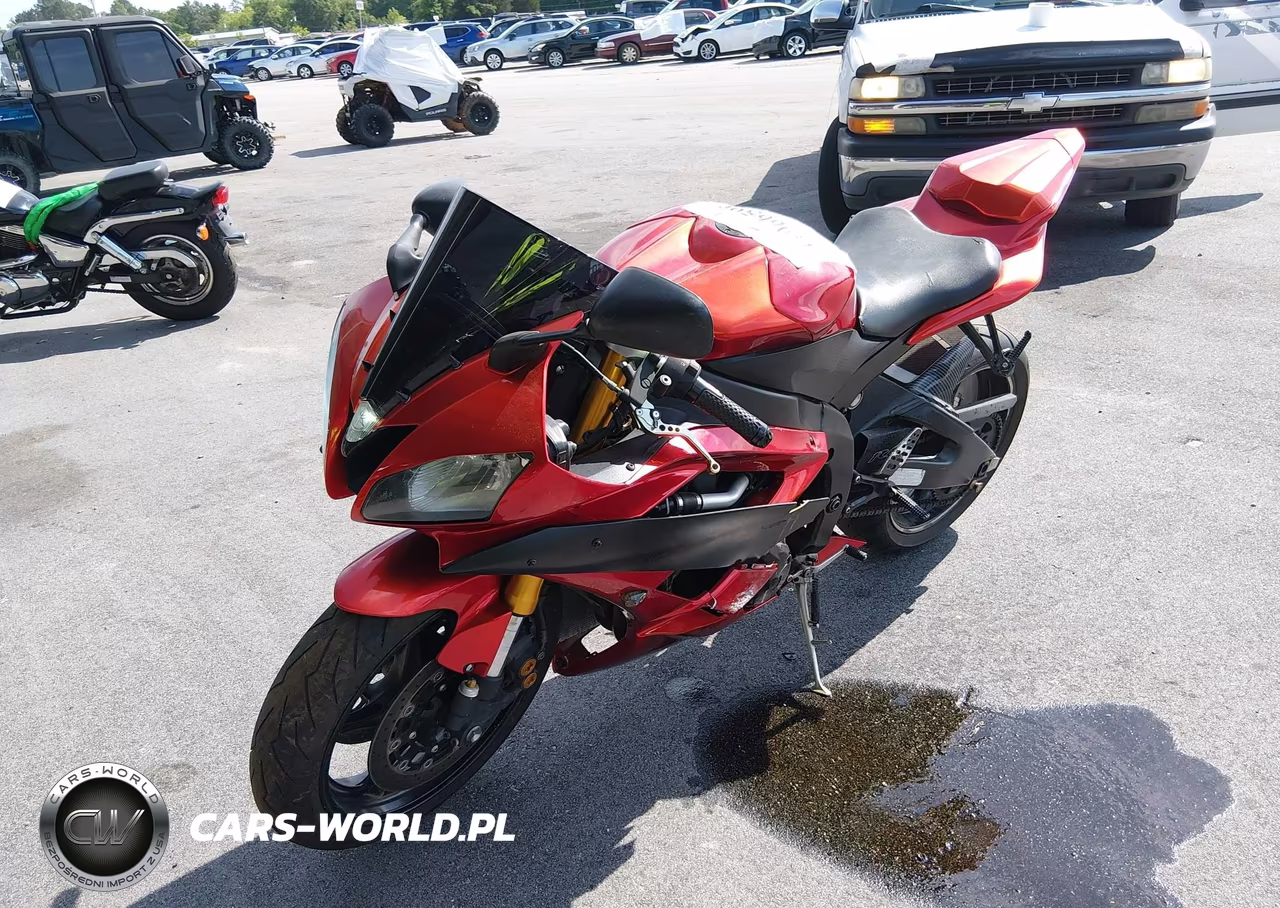 2007 Yamaha Yzfr6 L VIN:JYARJ12E37A019774 - 2