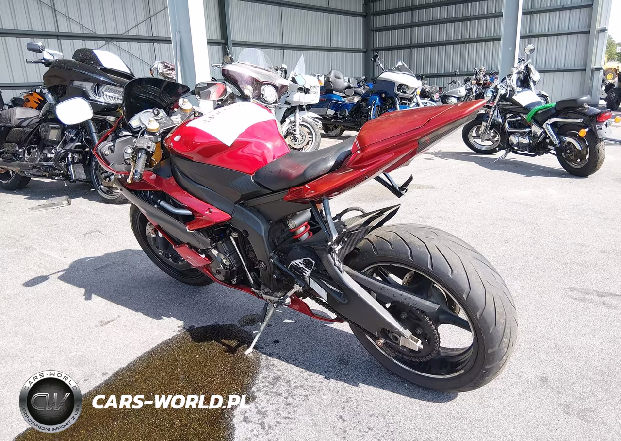 2007 Yamaha Yzfr6 L VIN:JYARJ12E37A019774 - 3