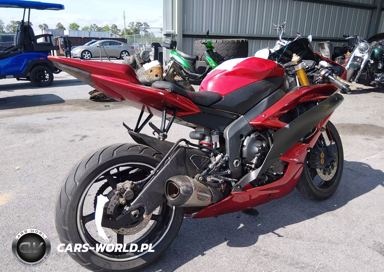 2007 Yamaha Yzfr6 L VIN:JYARJ12E37A019774 - 4