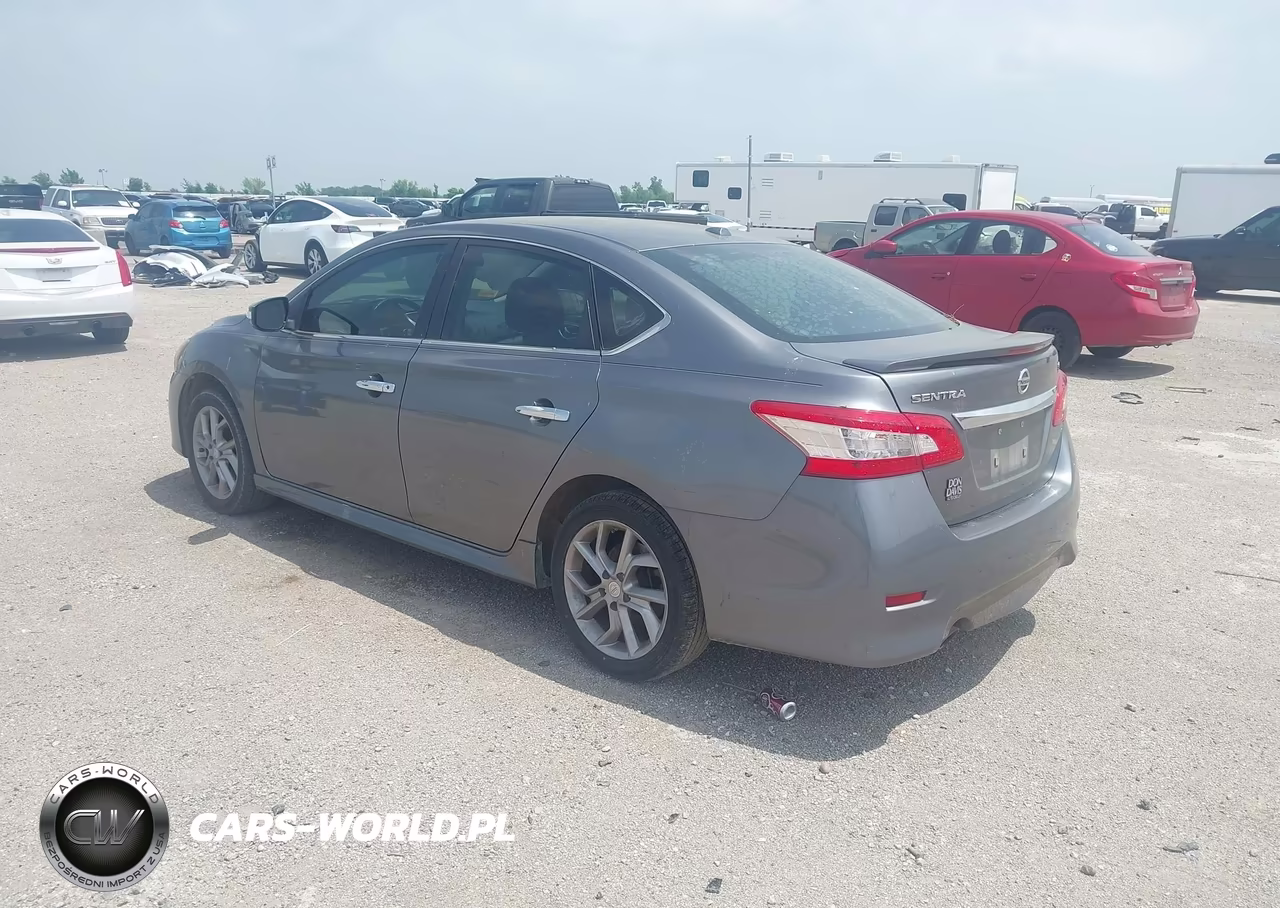 2015 Nissan Sentra Sr VIN:3N1AB7AP6FY278597 - 3