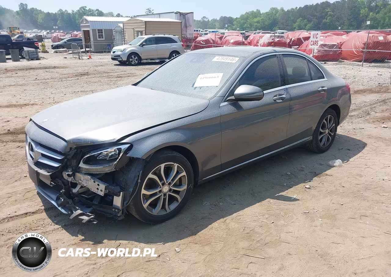2017 Mercedes-Benz C 300 4Matic VIN:55SWF4KB0HU185516 - 2