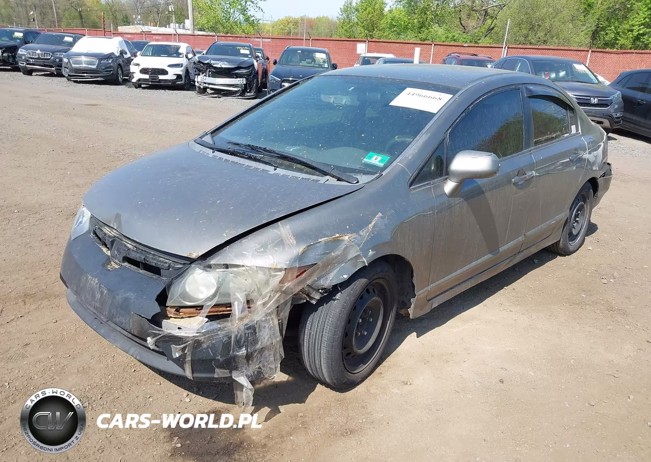 2007 Honda Civic Lx VIN:1HGFA16597L071790 - 2