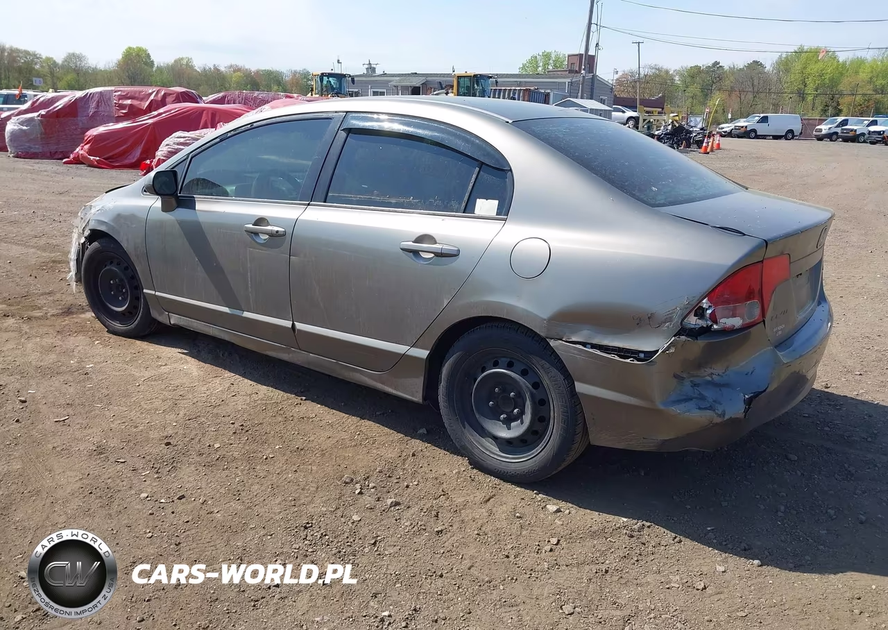 2007 Honda Civic Lx VIN:1HGFA16597L071790 - 3