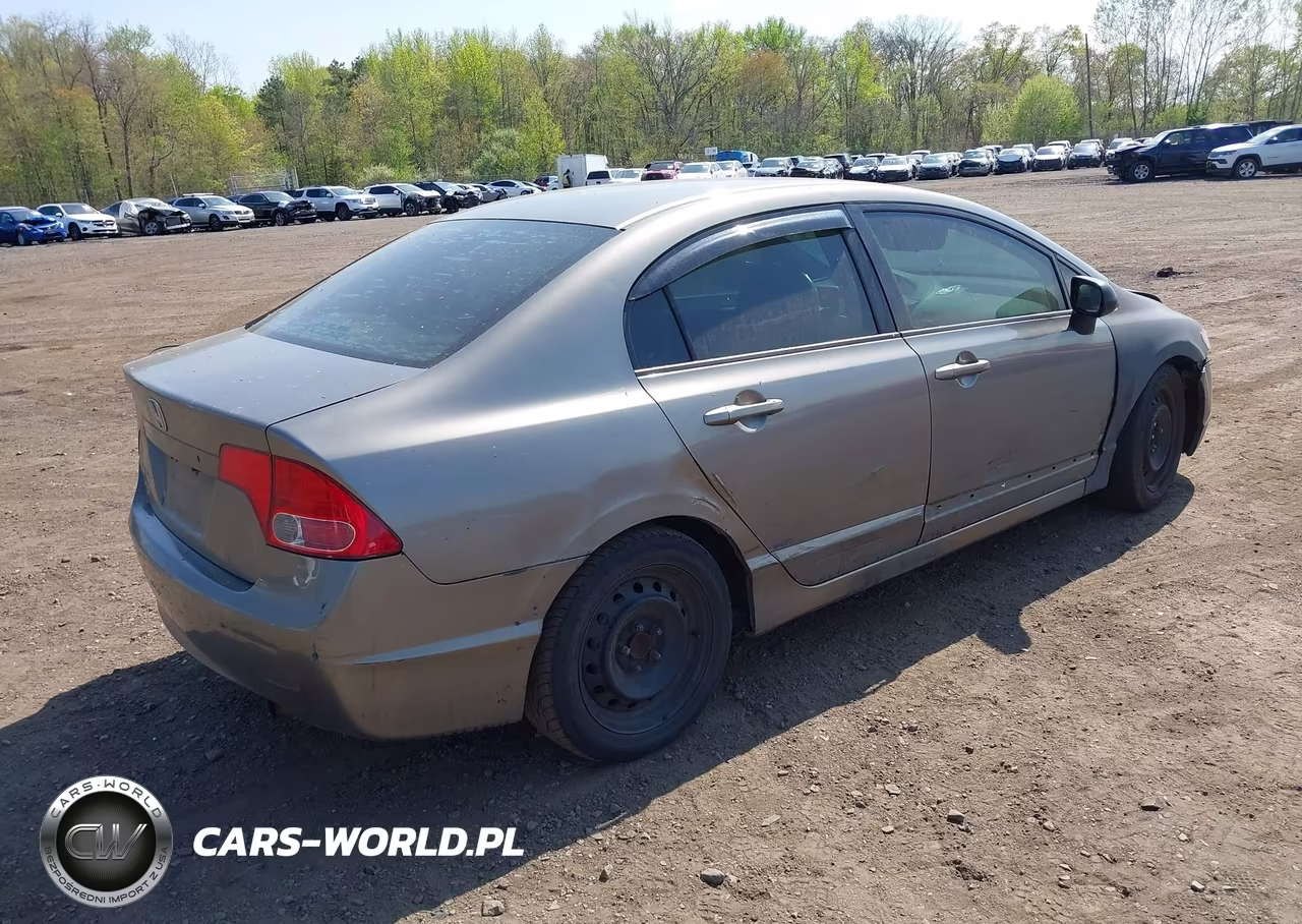 2007 Honda Civic Lx VIN:1HGFA16597L071790 - 4