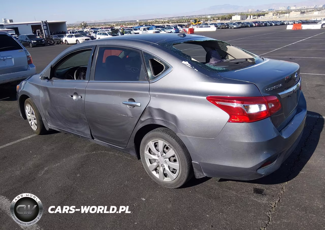 2017 Nissan Sentra Sv VIN:3N1AB7AP1HY315333 - 3