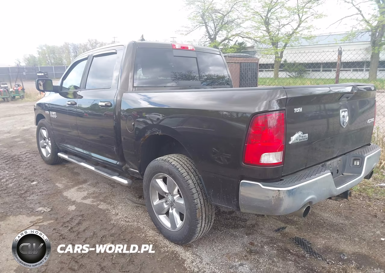 2014 Ram 1500 Big Horn VIN:1C6RR7LT8ES316633 - 3