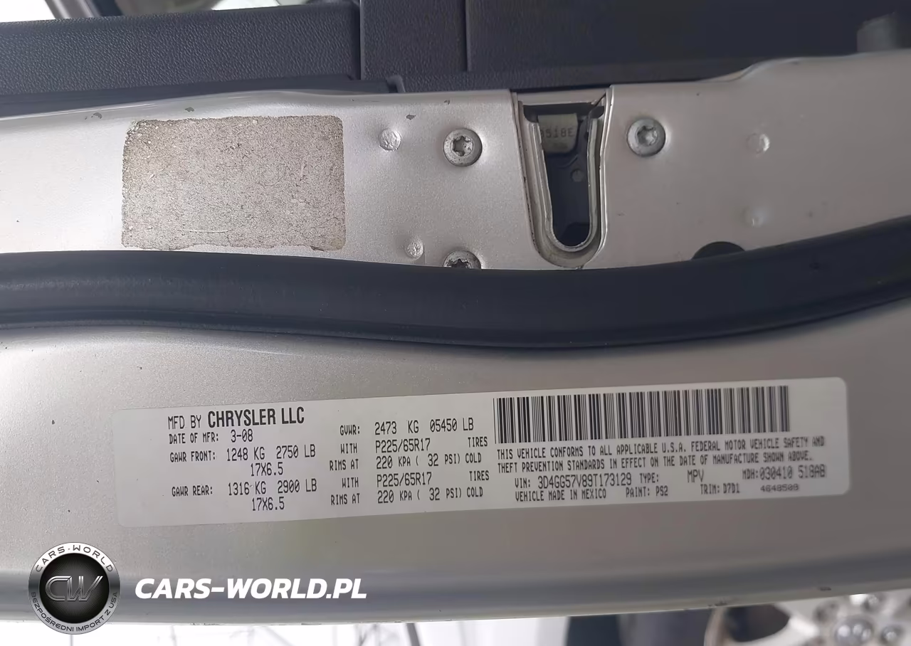 2009 Dodge Journey Sxt VIN:3D4GG57V89T173129 - 9
