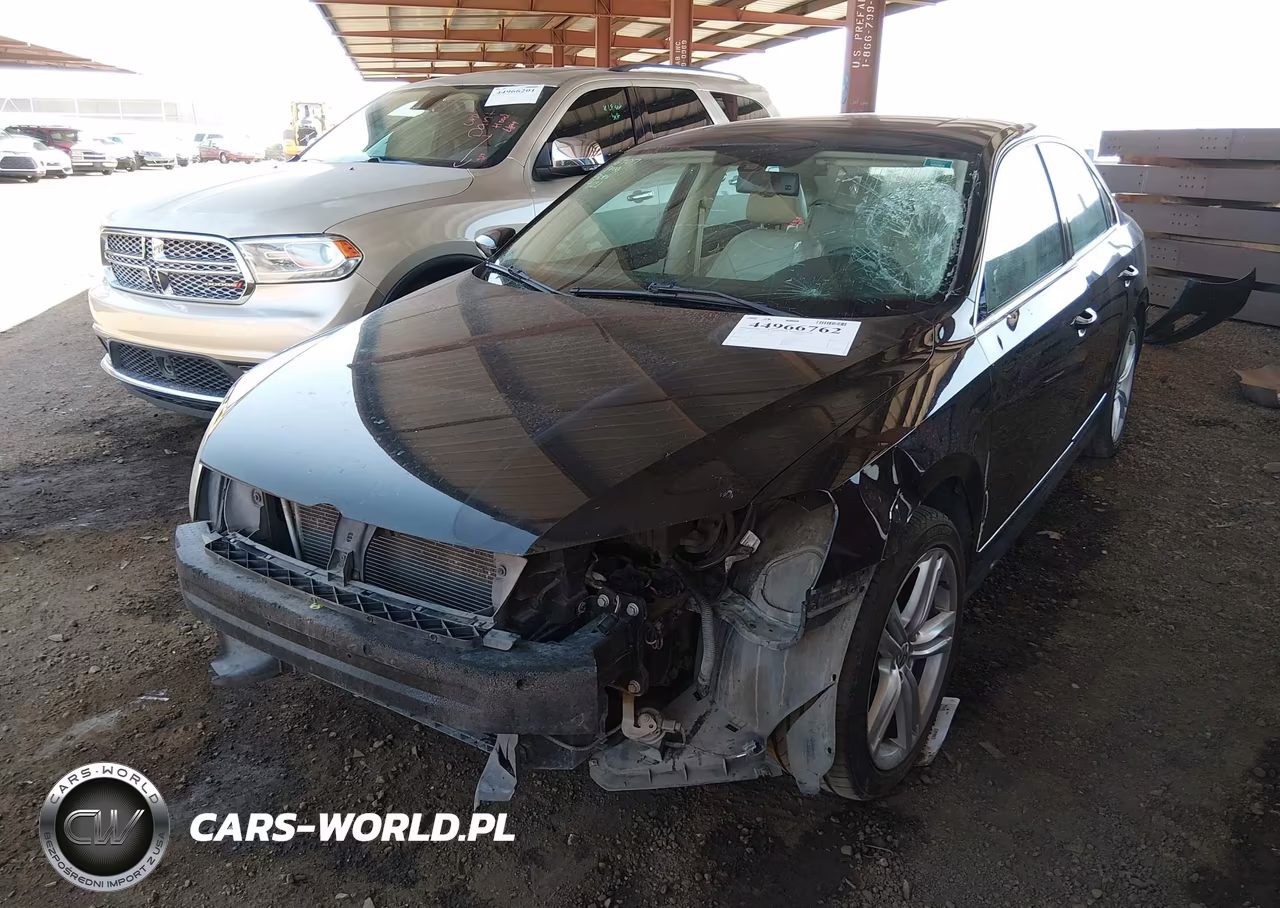 2012 Volkswagen Passat 2.0L Tdi Sel Premium VIN:1VWCN7A36CC003341 - 2