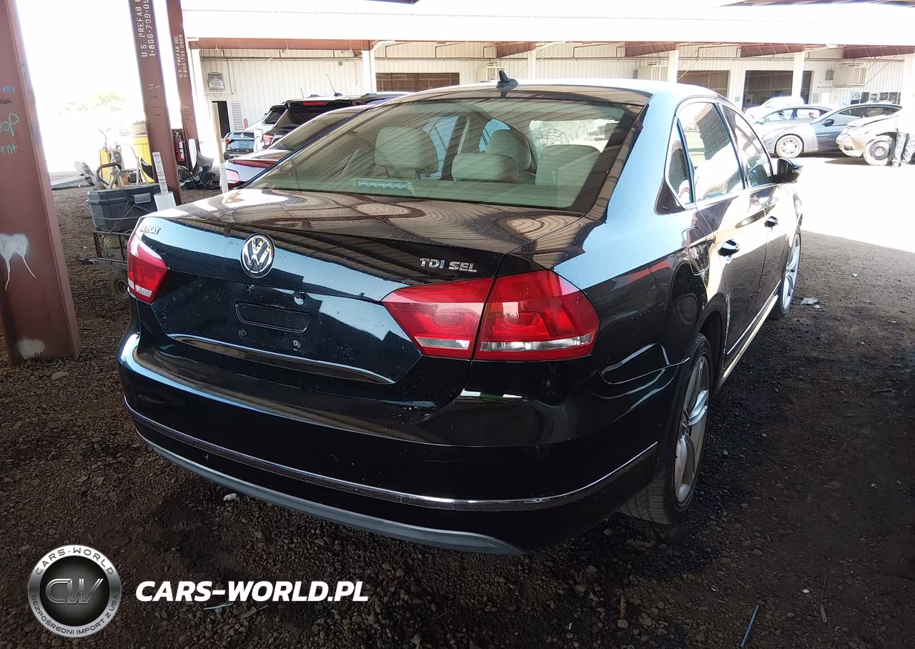 2012 Volkswagen Passat 2.0L Tdi Sel Premium VIN:1VWCN7A36CC003341 - 4
