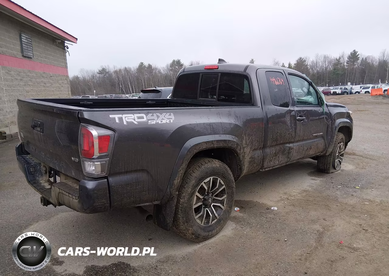 2021 Toyota Tacoma Trd Sport VIN:3TYSZ5ANXMT013660 - 4