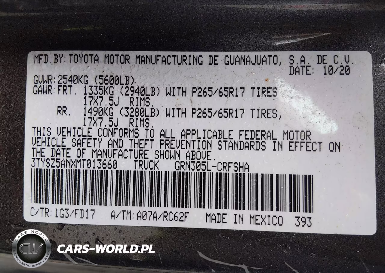 2021 Toyota Tacoma Trd Sport VIN:3TYSZ5ANXMT013660 - 9