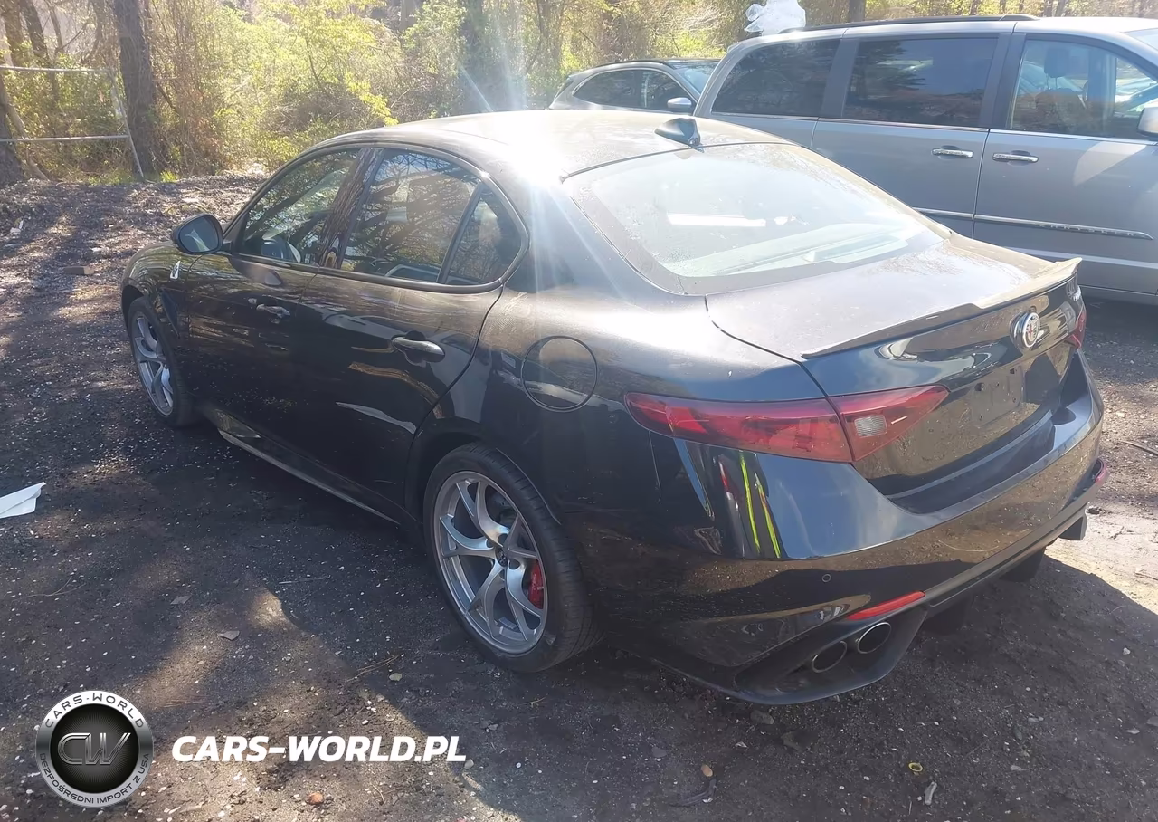 2018 Alfa Romeo Giulia Quadrifoglio Rwd VIN:ZARFAEAV7J7578447 - 3