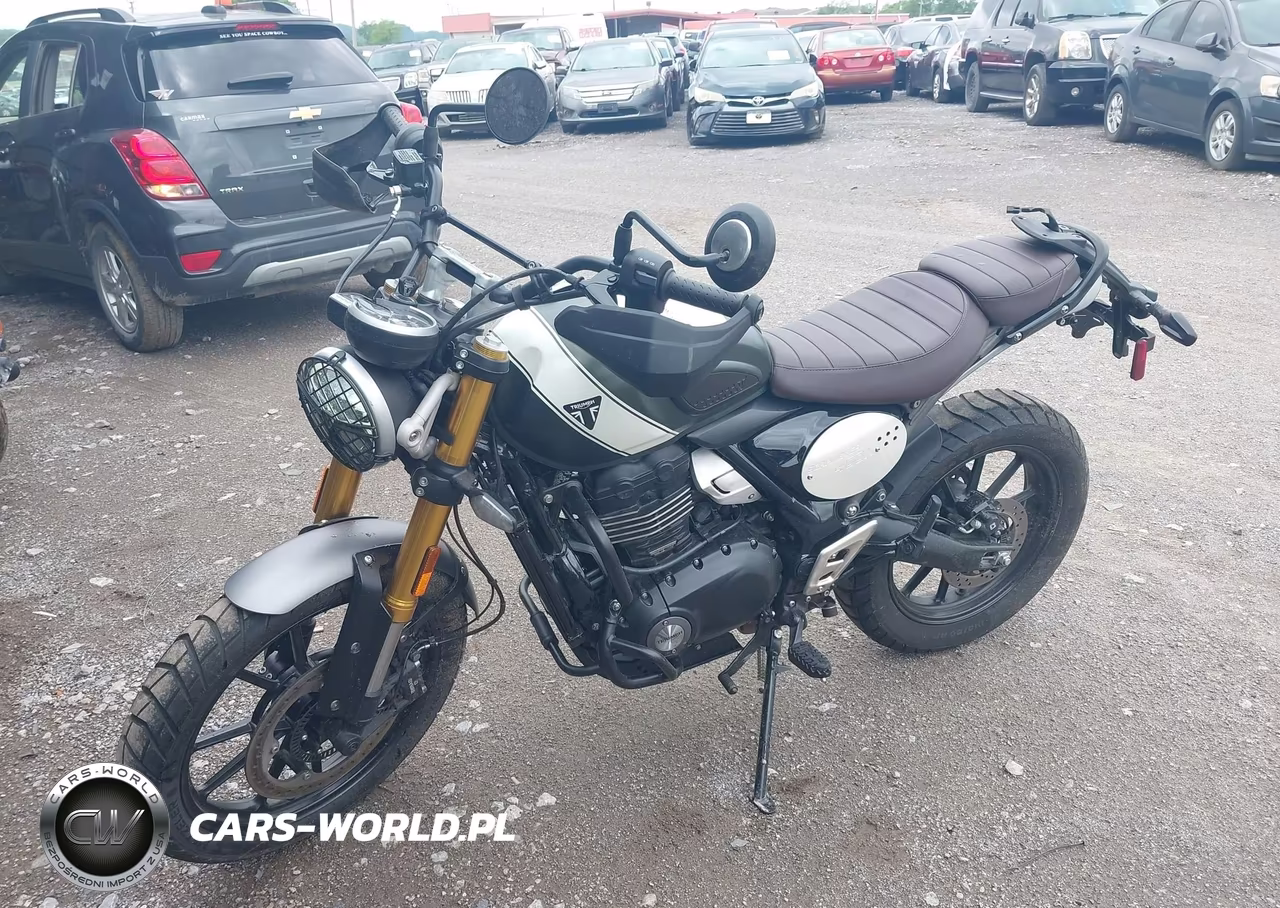 2024 Triumph Motorcycle Scrambler 400 X VIN:SMTT147Y3RNA07557 - 2
