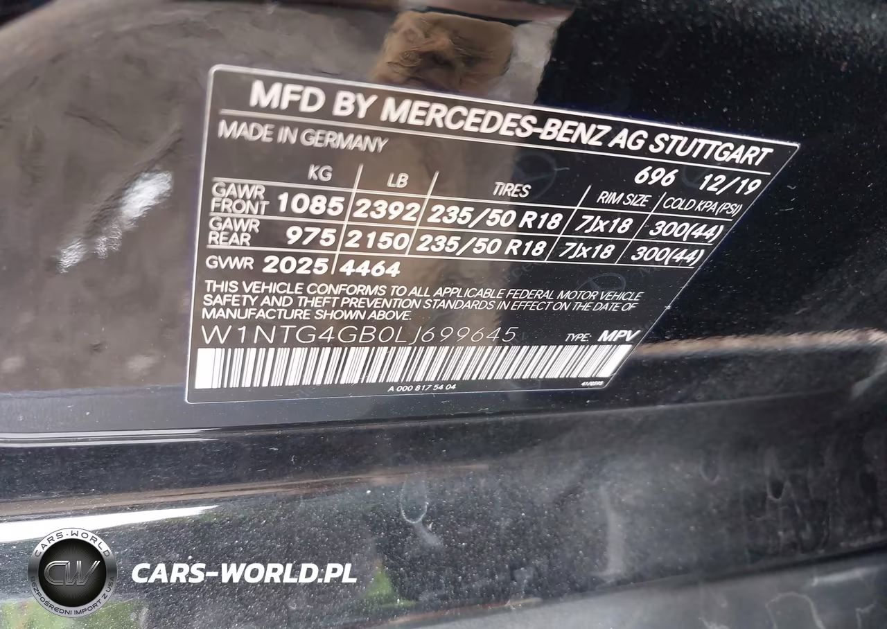 2020 Mercedes-Benz Gla 250 4Matic VIN:W1NTG4GB0LJ699645 - 9