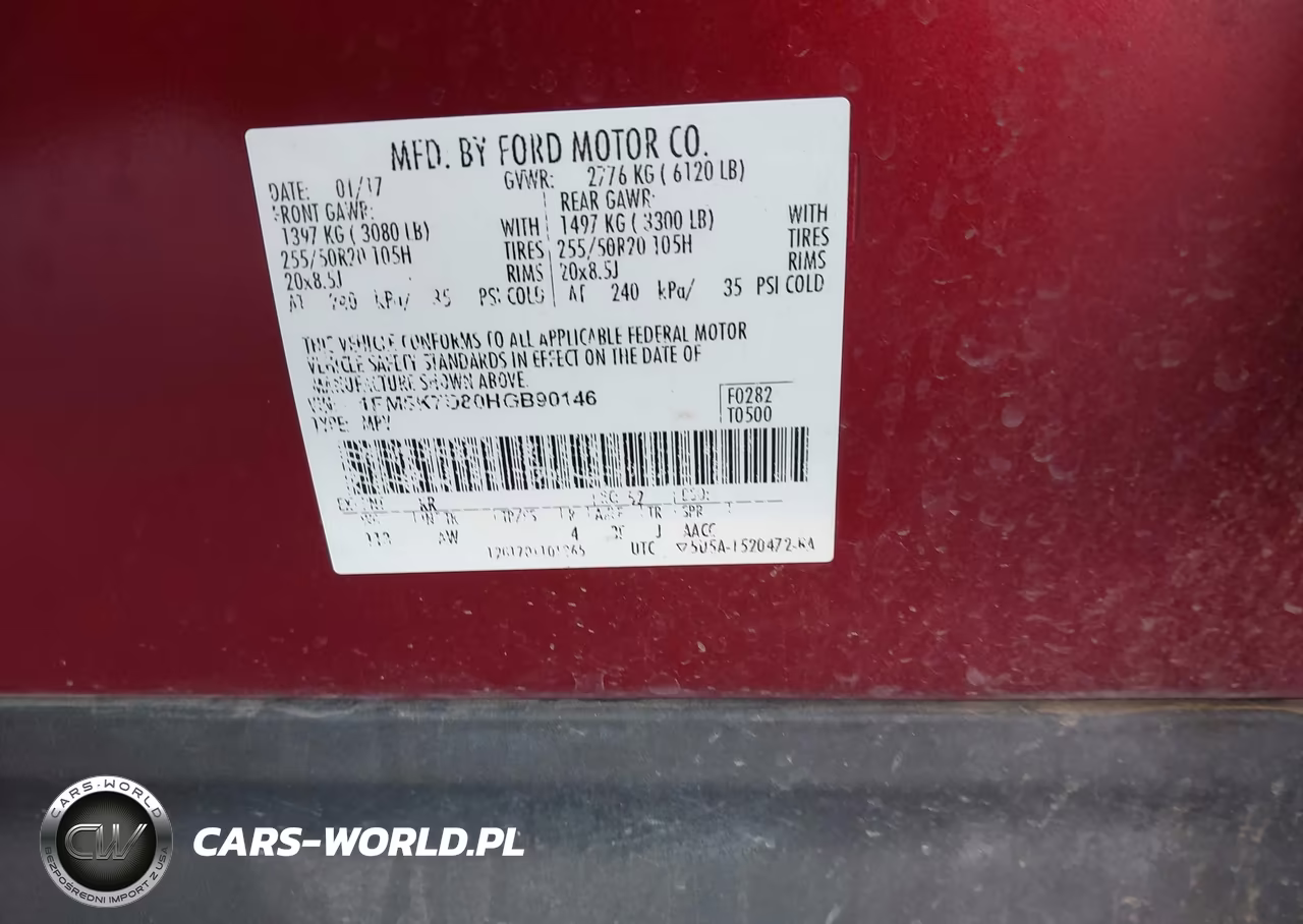 2017 Ford Explorer Xlt VIN:1FM5K7D80HGB90146 - 9