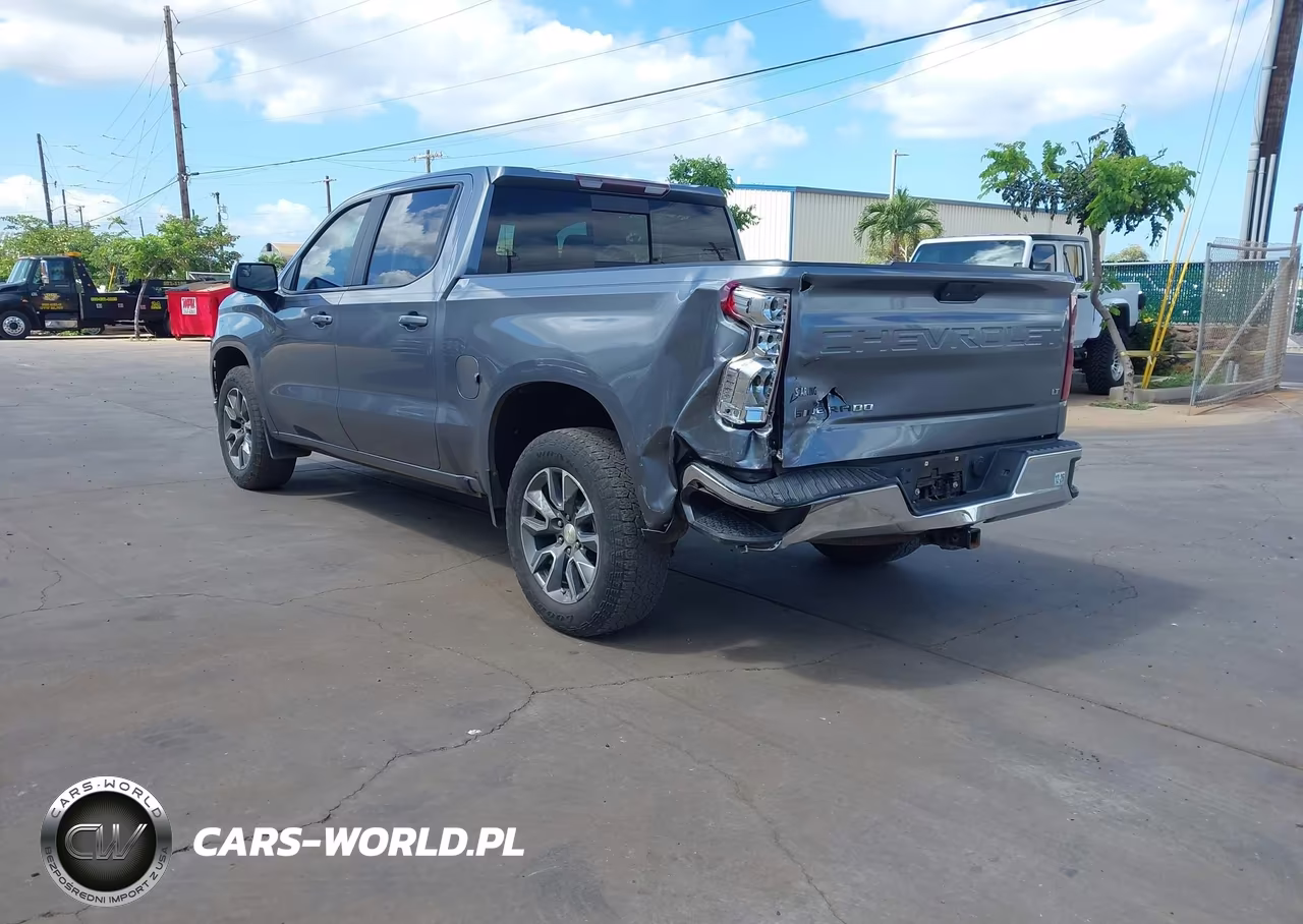 2021 Chevrolet Silverado 1500 2Wd Short Bed Lt VIN:1GCPWCEDXMZ358816 - 3