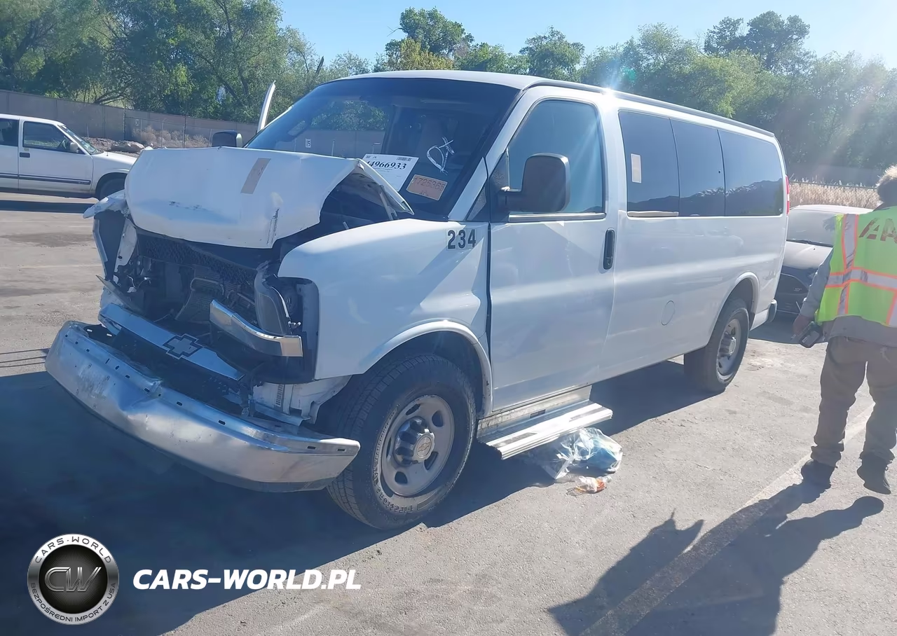 2016 Chevrolet Express 2500 Lt VIN:1GAWGFFF9G1214938 - 2