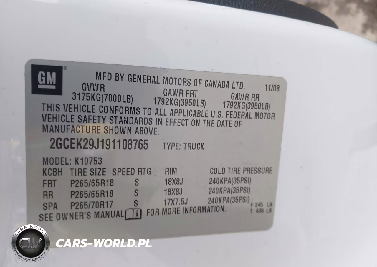 2009 Chevrolet Silverado 1500 Lt VIN:2GCEK29J191108765 - 9