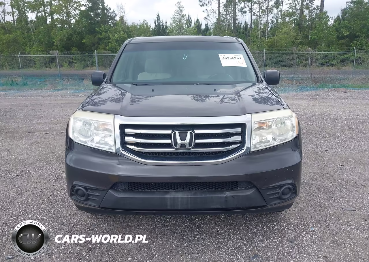 2012 Honda Pilot Lx VIN:5FNYF4H20CB007616 - 12
