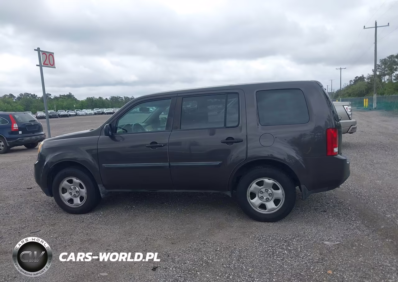 2012 Honda Pilot Lx VIN:5FNYF4H20CB007616 - 14