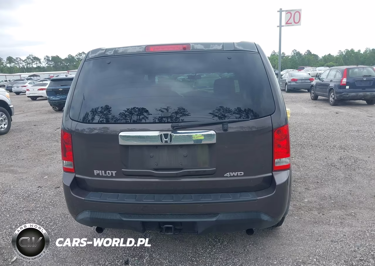 2012 Honda Pilot Lx VIN:5FNYF4H20CB007616 - 16
