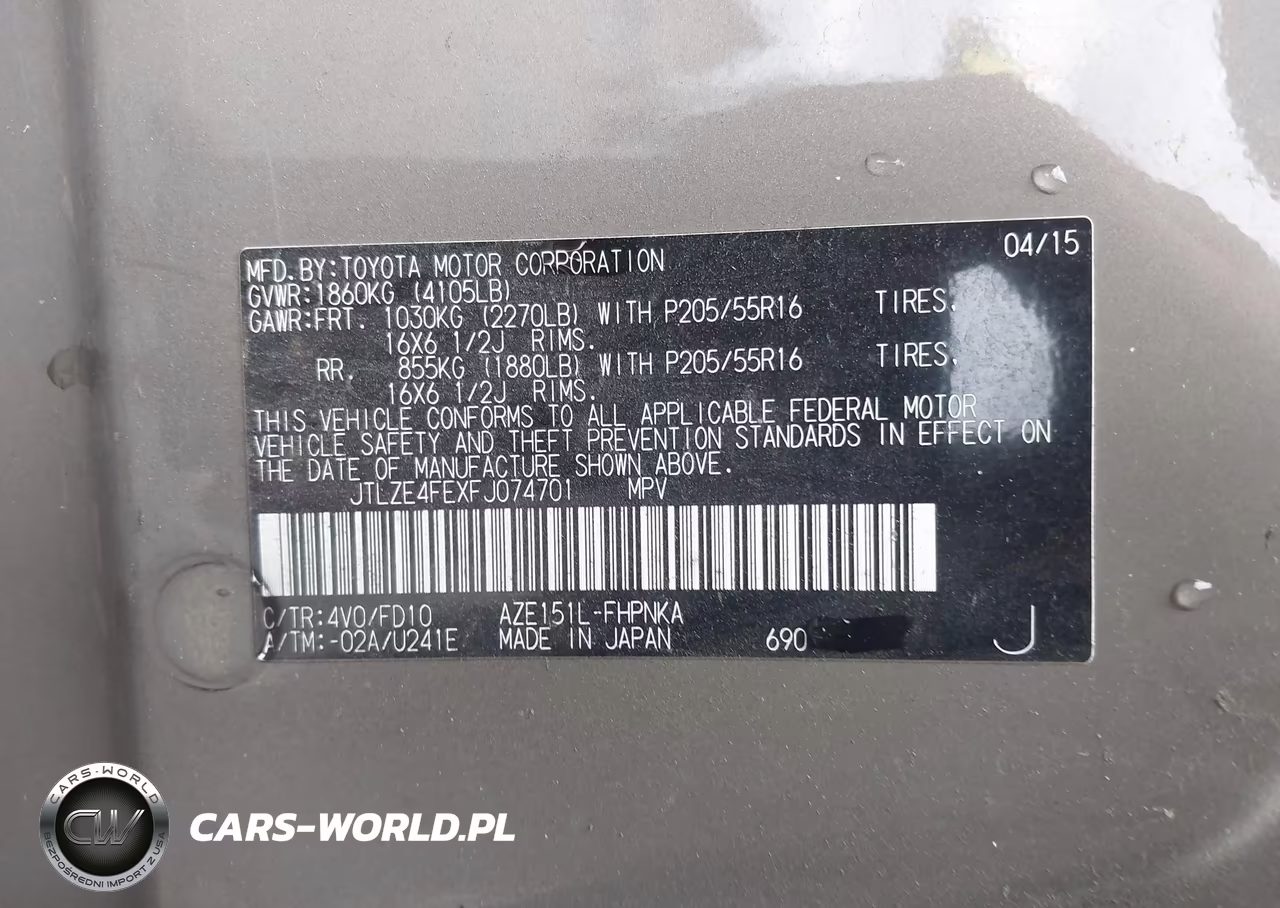 2015 Scion Xb VIN:JTLZE4FEXFJ074701 - 9