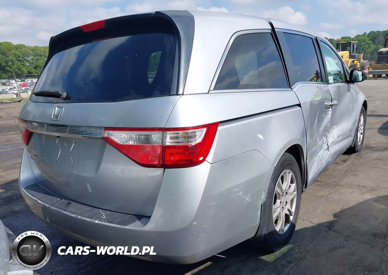 2013 Honda Odyssey Ex-L VIN:5FNRL5H62DB031875 - 4