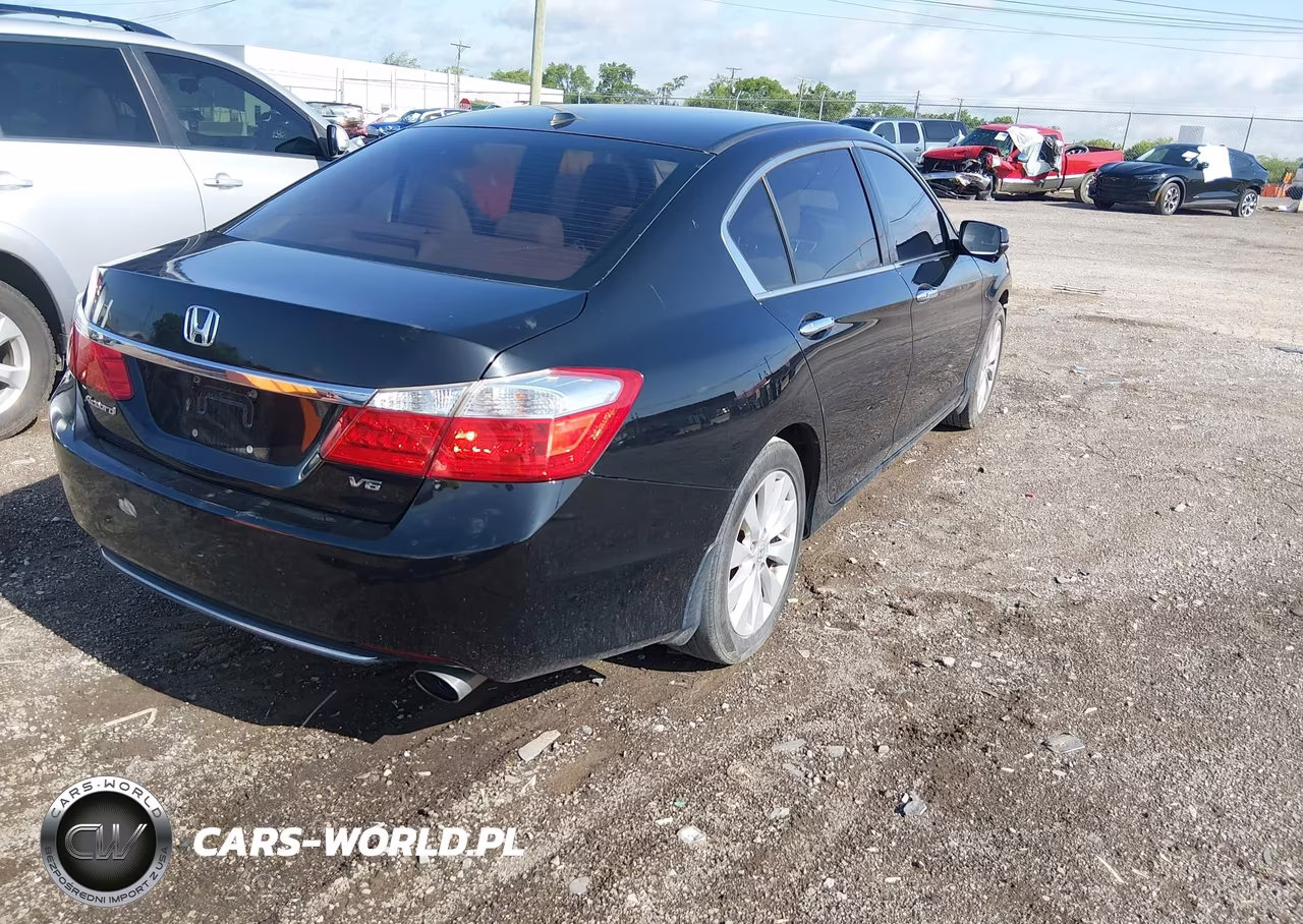 2015 Honda Accord Ex-L V-6 VIN:1HGCR3F80FA035627 - 4