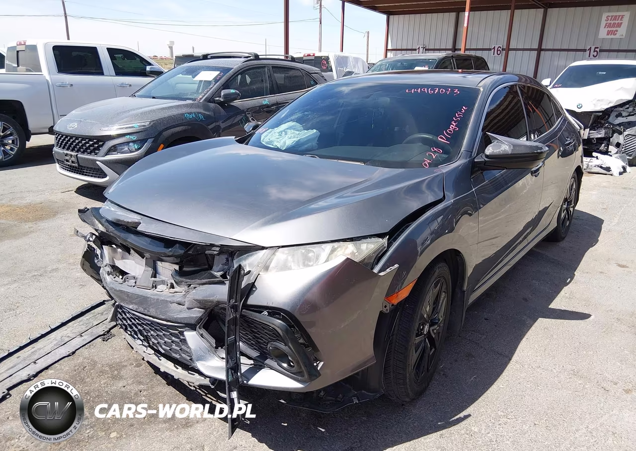 2018 Honda Civic Ex VIN:SHHFK7H55JU240885 - 2