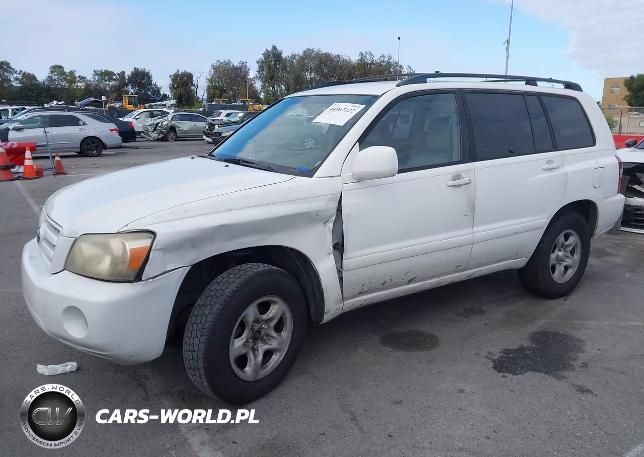 2007 Toyota Highlander V6 VIN:JTEDP21A270135440 - 2