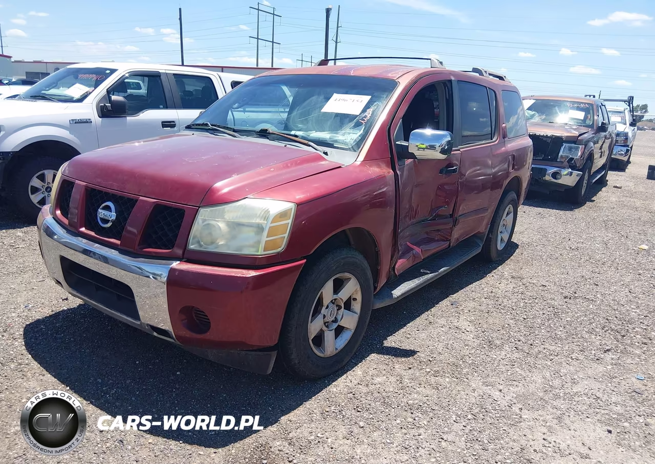 2006 Nissan Armada Se VIN:5N1AA08A76N724600 - 2