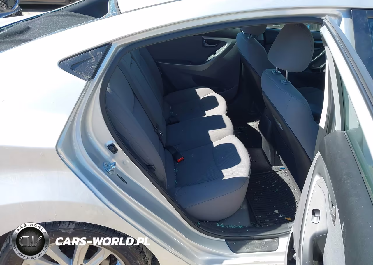 2015 Hyundai Elantra Se VIN:5NPDH4AEXFH593860 - 8